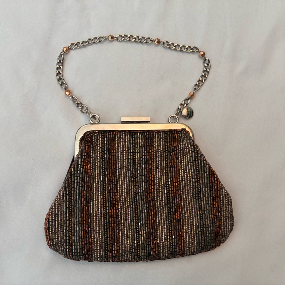 Vintage Liz Claiborne Beaded Evening Wristlet